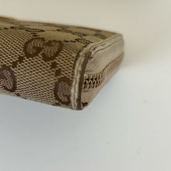 Gucci GG Monogram Canvas Zip Around Continental Wallet - Picture 7 of 9